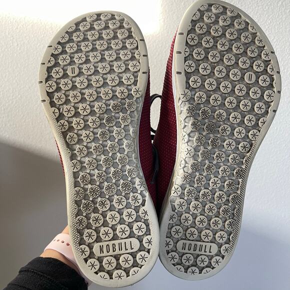 NOBULL Red Trainer Sneakers (Womens 8) - Picture 8 of 9